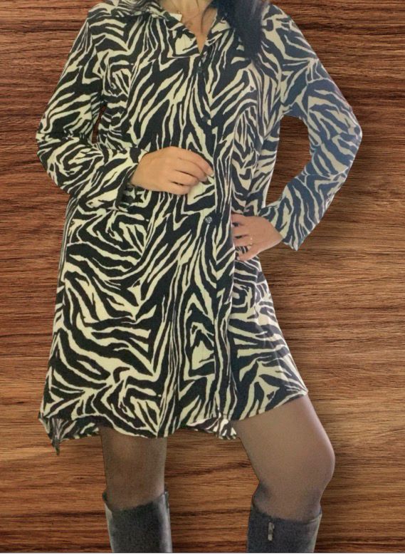 Vestido cebra
