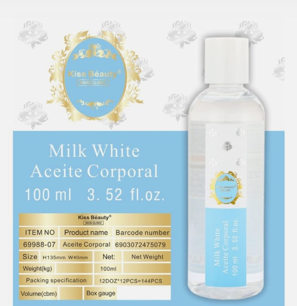 Aceite corporal Milk White