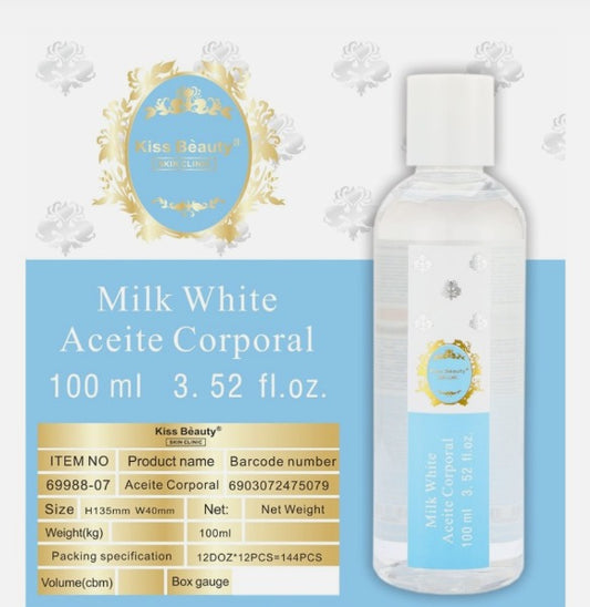Aceite corporal Milk White