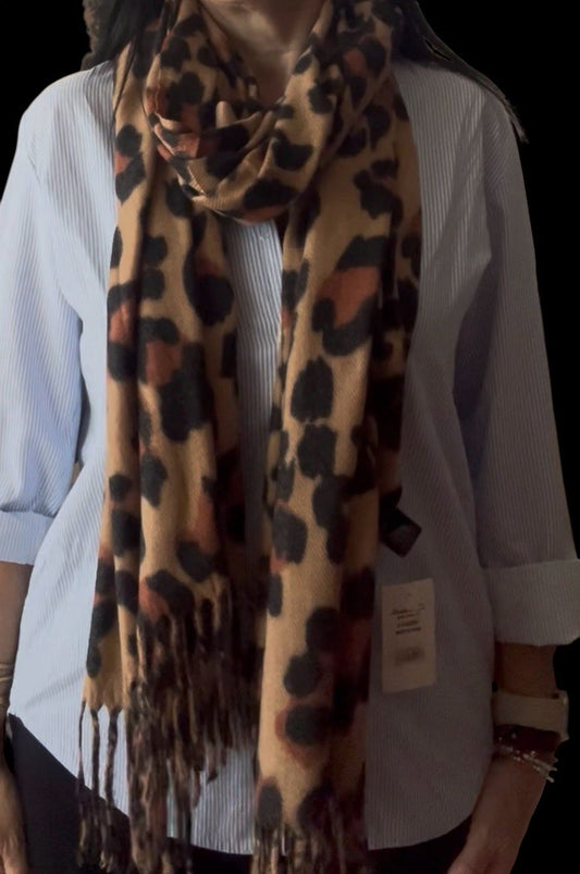Bufanda animal print