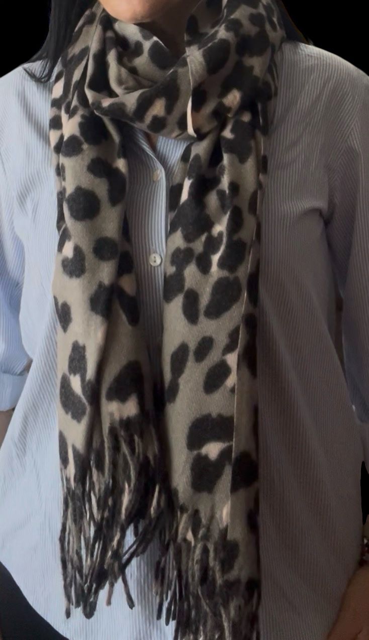 Bufanda animal print