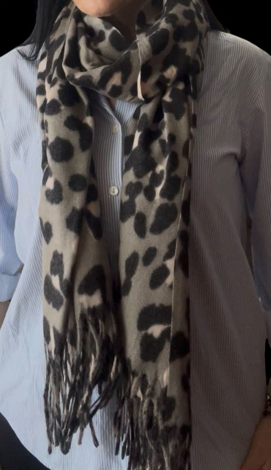 Bufanda animal print