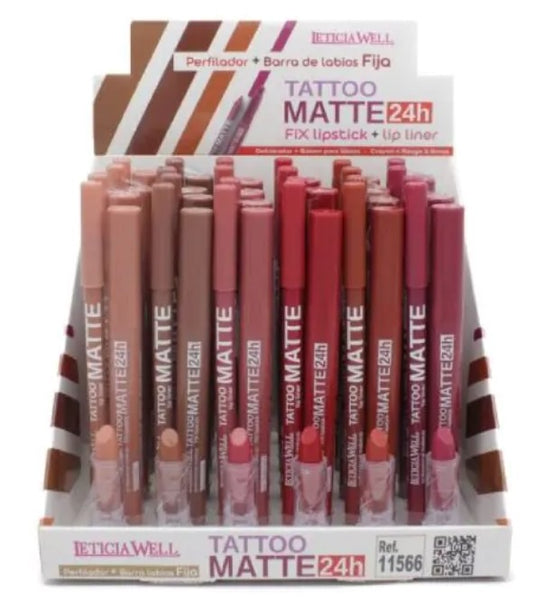 Duo perfilador y barra de labios mate